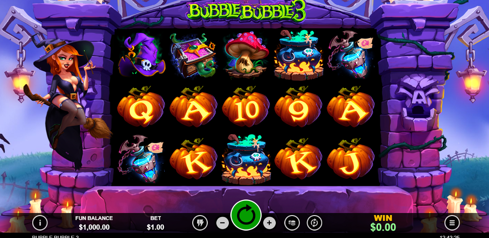 Bubble Bubble 3 reels