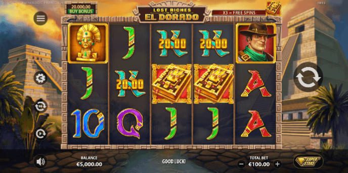 Lost Riches slot reels
