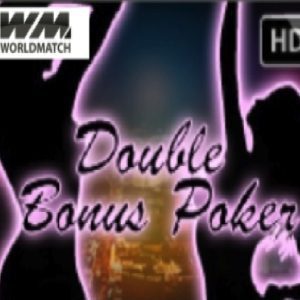 Double Bonus Poker World Match Logo