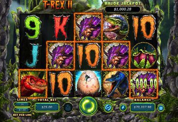 T Rex II RTG Screen