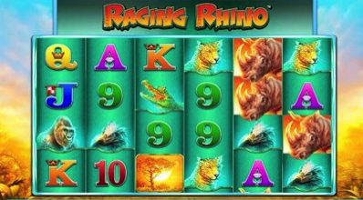 Raging rhino Reels WMS Scientific Games