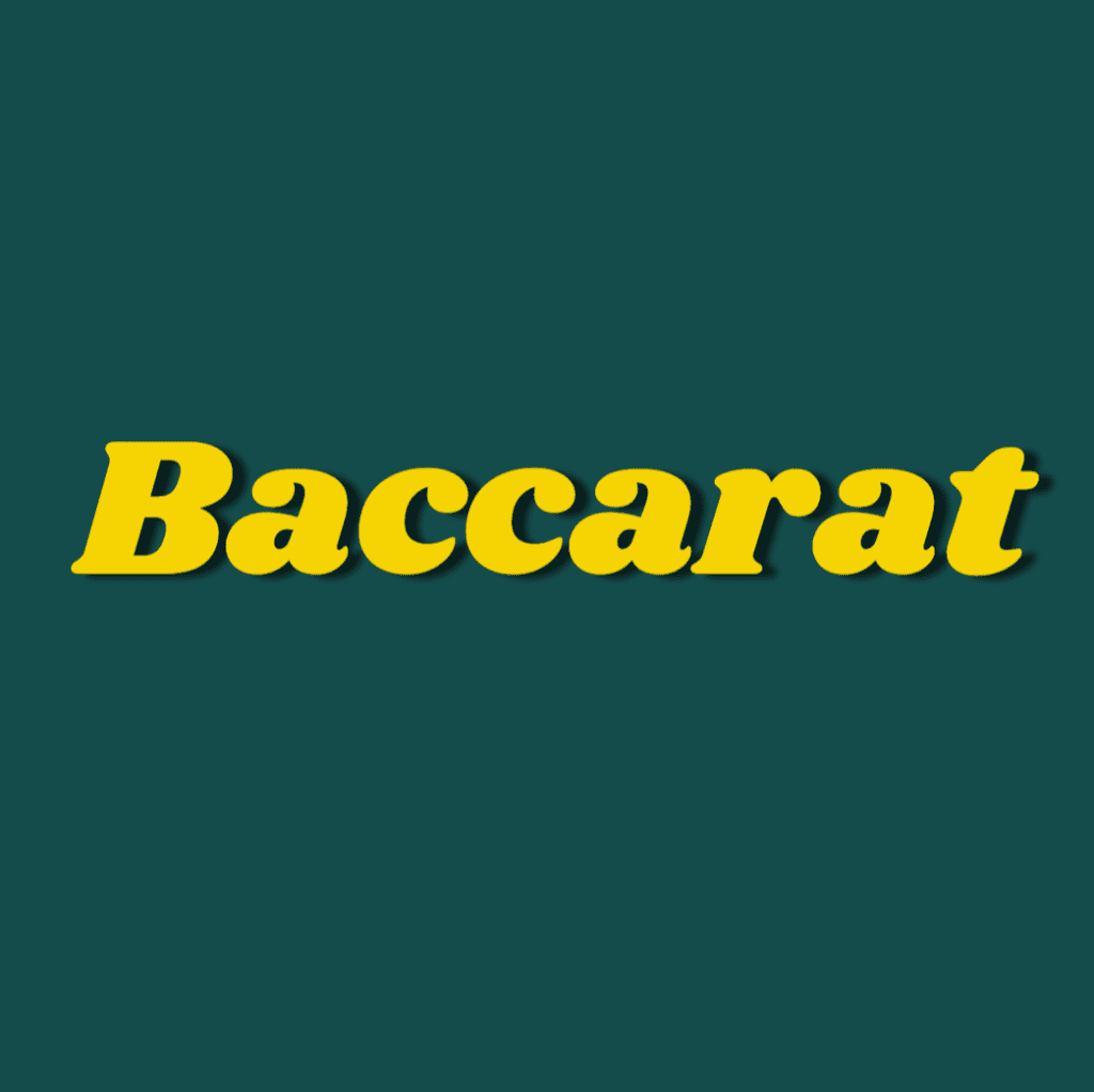 Baccarat - play online for free