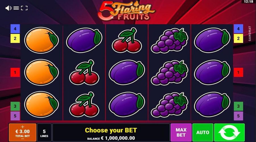 5_Flaring_Fruits_slot_demo