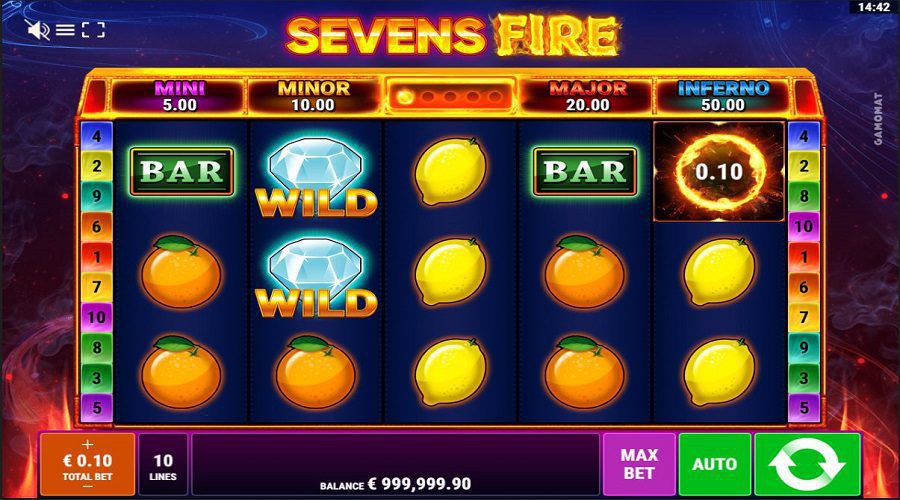 sevens_fire_demo_slot_gamomat