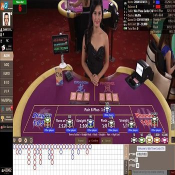 Win Three Cards Asia Gaming