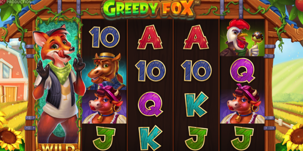 Greedy Fox slot reels